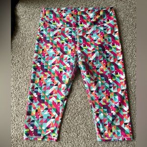 Multi-Color Fabletics High-Rise Capri Leggings